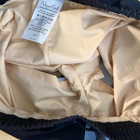 Niyama Sol Shorts Liner Multicolore Colorblock Athletic Women's Medium‎ - Picture 6 of 6